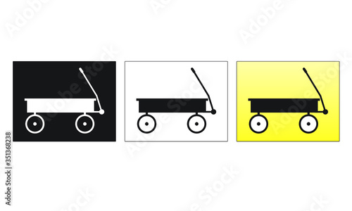 Wagon Icon Set