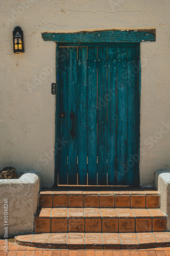 Home entrance in Mesilla photo