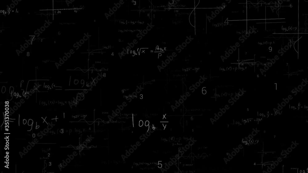 PNG Alpha.Math logarithms formulas and trigonometric functions.Looping animation.Seamless fly through mathematics formulas. School, University and Institute Program. Online learning. PNG Alpha.Math logarithms formulas and trigonometric functions.Looping animation.Seamless fly through mathematics formulas. School, University and Institute Program. Online learning.