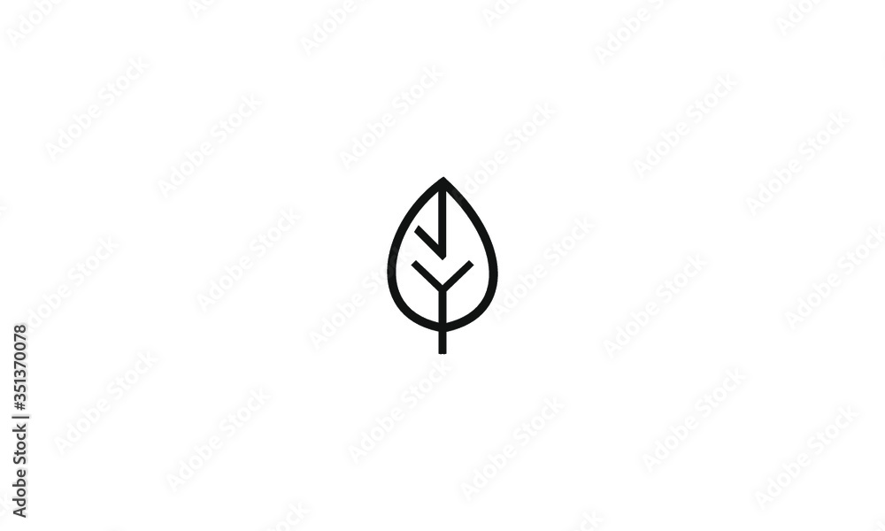 leaf logo vector leaf logo vector