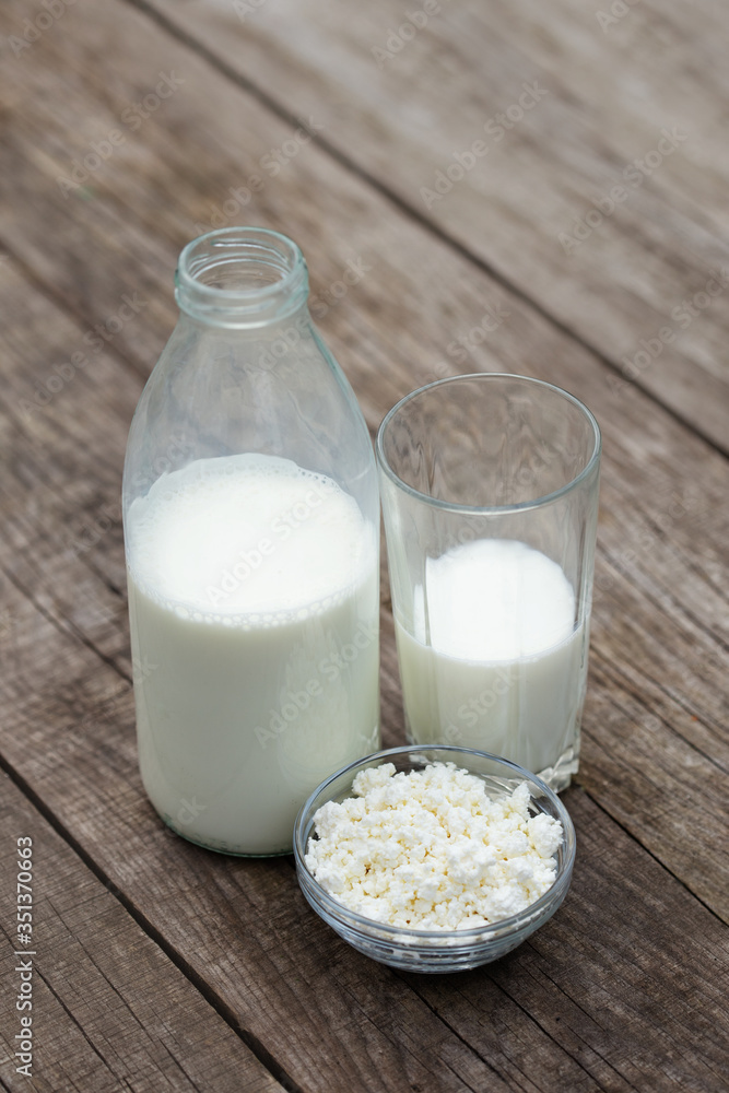 glass of milk glass of milk