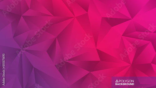 Abstract geometric background with triangle shape