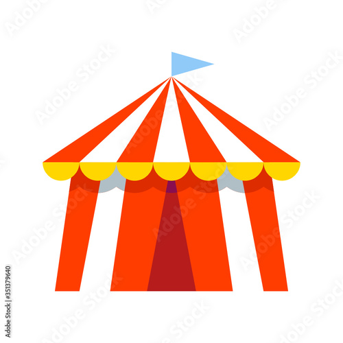 circus tent vector illustration