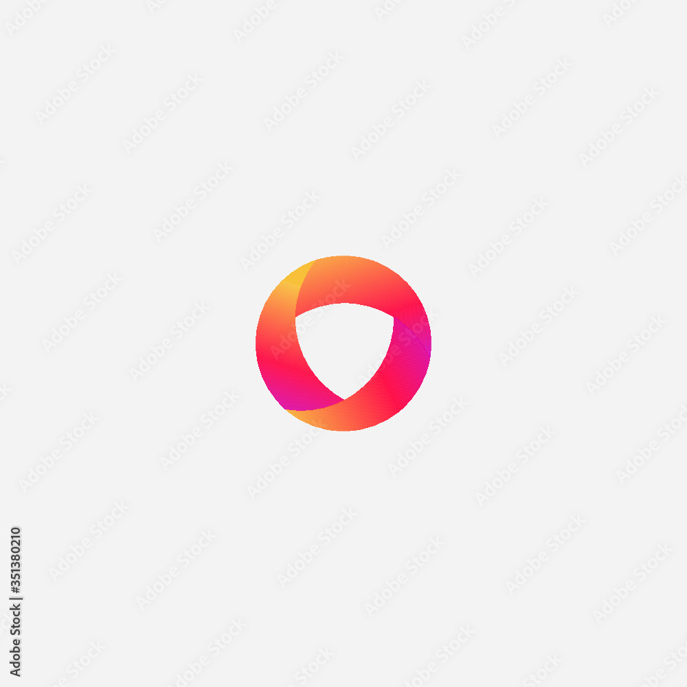 circular graphic element Illustration template design circular graphic element Illustration template design