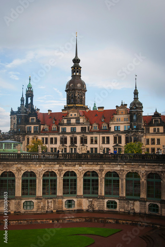 Zwinger, museum complex in Dresden, Germany. 