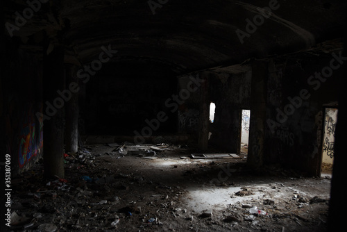 sala de cine abandonada