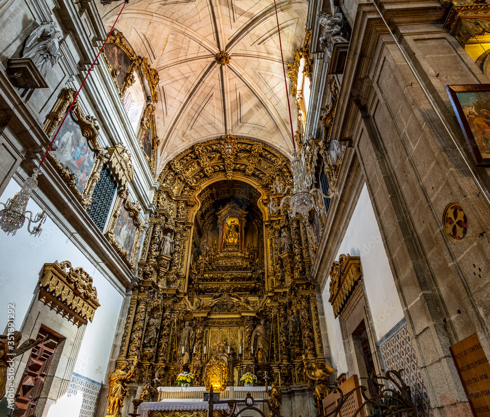 Fototapeta premium Arouca Church of the Monastery of Saint Mary