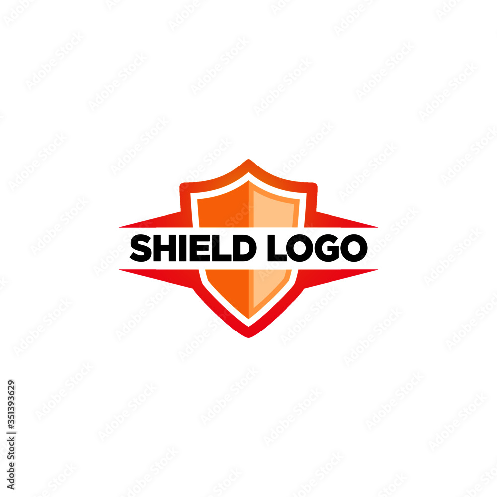 Shield logo icon design template elements. Vector shield icon,flat design best shield vector icon. security protection logo icon vector template Shield logo icon design template elements. Vector shield icon,flat design best shield vector icon. security protection logo icon vector template