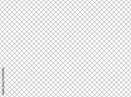 Cross hatch pattern, seamless crosshatch texture, black straight lines on white background
 photo
