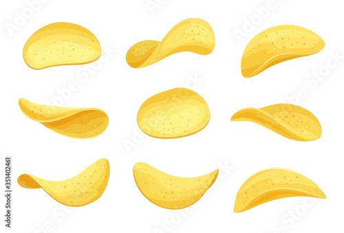 Potato chips set