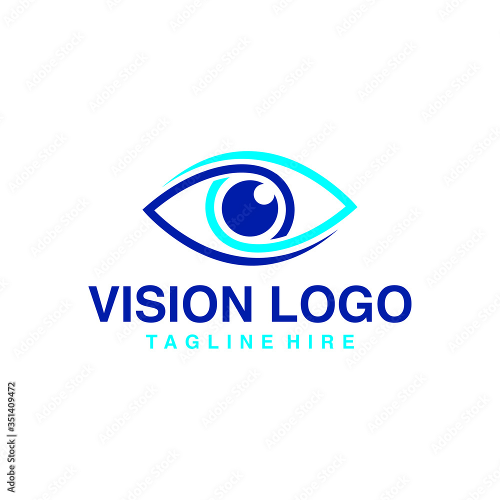 Vision Logo Vector Illustration Vision Logo Vector Illustration