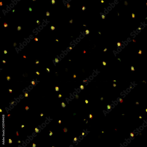 Color splash abstract cartoon background banner design element. overlay colorful spotty pattern of , and dot in trendy Memphis animation 80s-90s style 