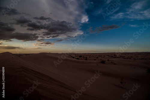 sunset in the desert © Ricardo
