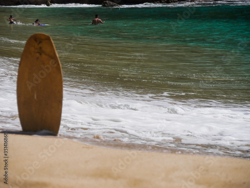Wallpaper Mural Board in the Sand Torontodigital.ca