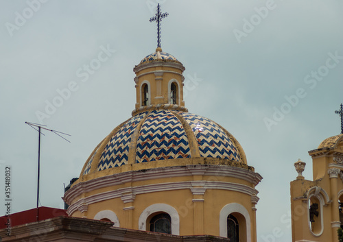 The Parroquia de San Francisco de Asís Dome, close up
Neoclassic in style, with baroque reminiscence
Tepatitlan de Morelos in Jalisco, Mexico photo