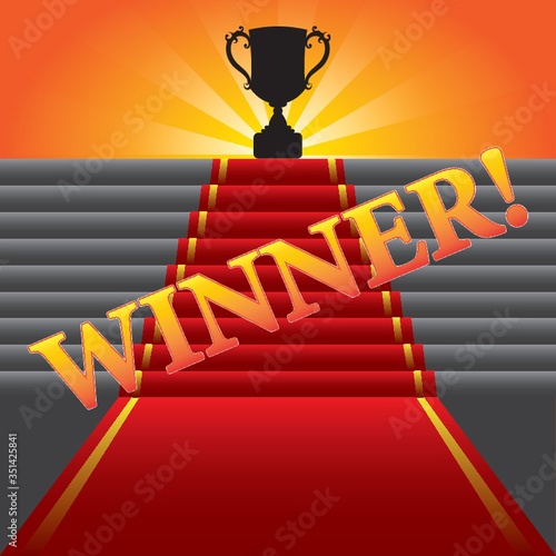 winner poster