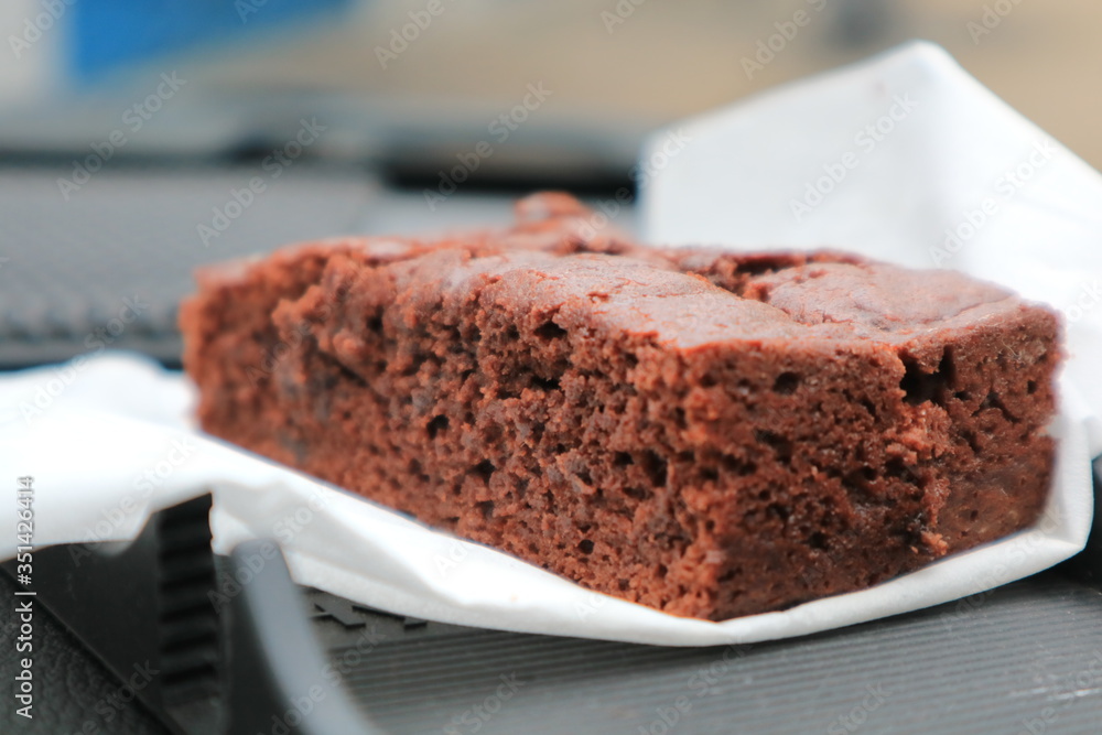 chocolate cake on a plate chocolate cake on a plate