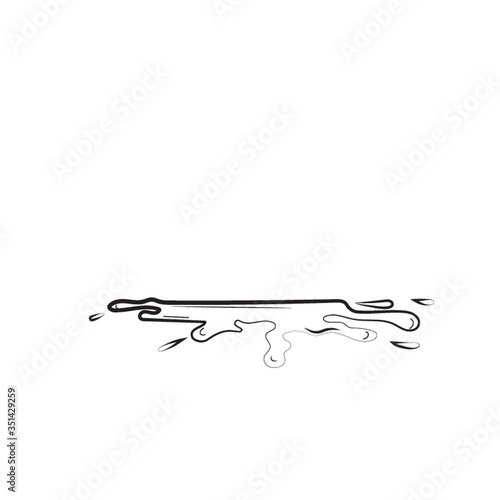 A wine splash illustration.