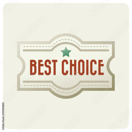 best choice badge