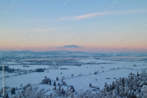 Twilight Landscape in Schwangau Germany