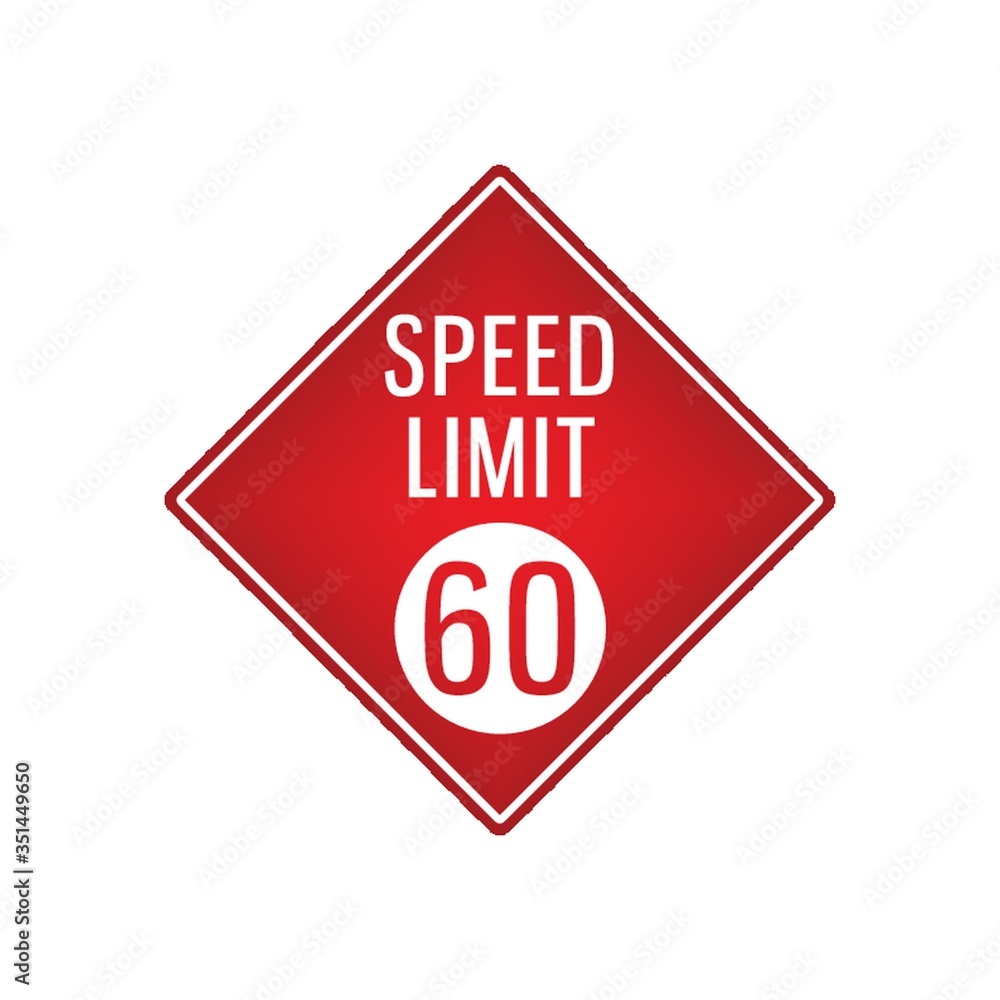 speed limit 60 signboard speed limit 60 signboard