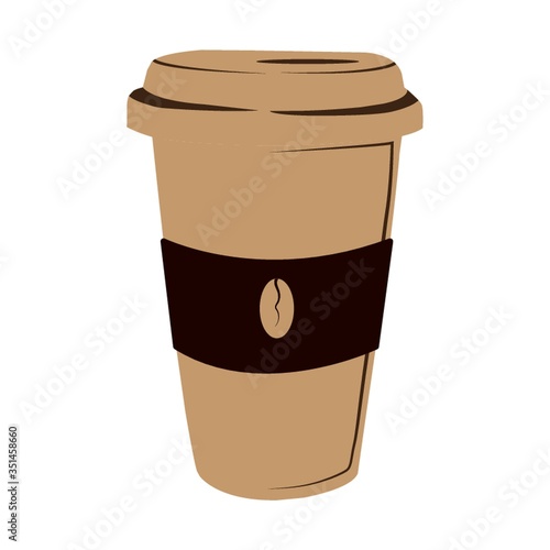 hot coffee takeaway cup