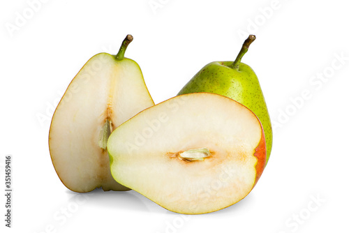 pears fruit an isolated on white background
