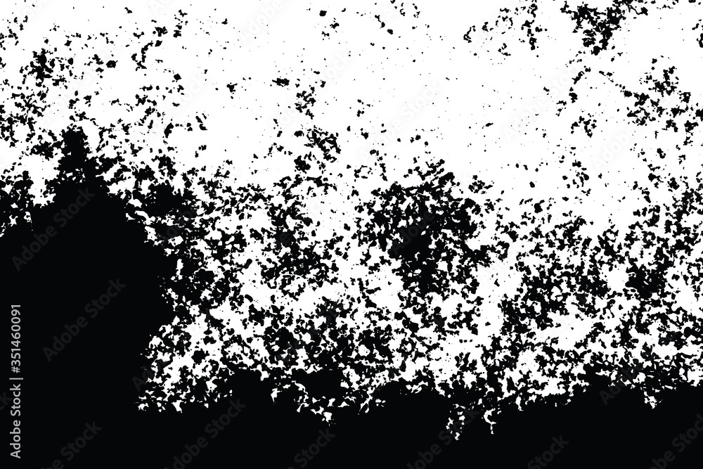 Black and White Grunge Rough Textures Abstract Background, Dust Overlay Distress Grain Grunge, Dirty splattered texture for wall (vector) Black and White Grunge Rough Textures Abstract Background, Dust Overlay Distress Grain Grunge, Dirty splattered texture for wall (vector)