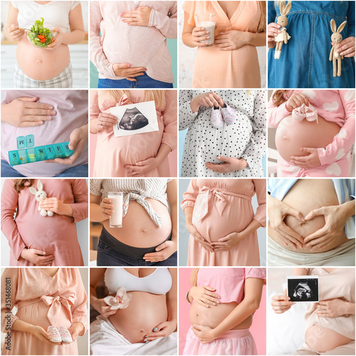Collage of photos with beau...