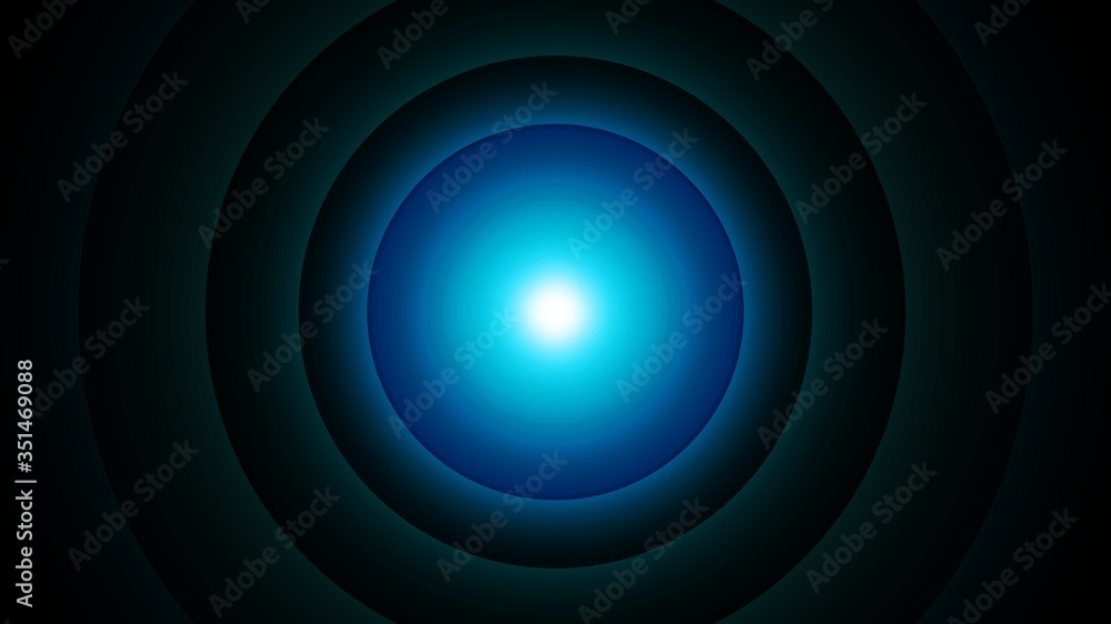 Obraz premium Abstract darkness futuristic vector background. Colorful blur wallpaper.