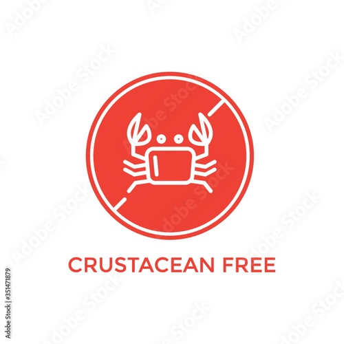 crustacean free label