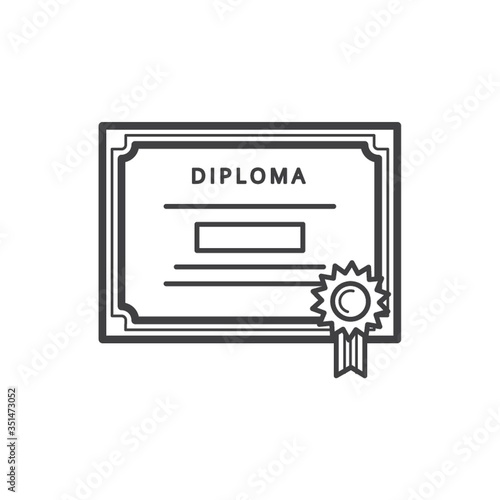 a diploma certificate