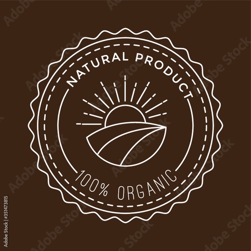 natural product label