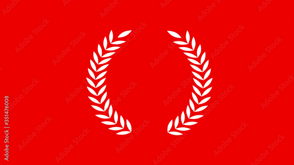 Red background on white wheat icon,New wheat icon Red background on white wheat icon,New wheat icon