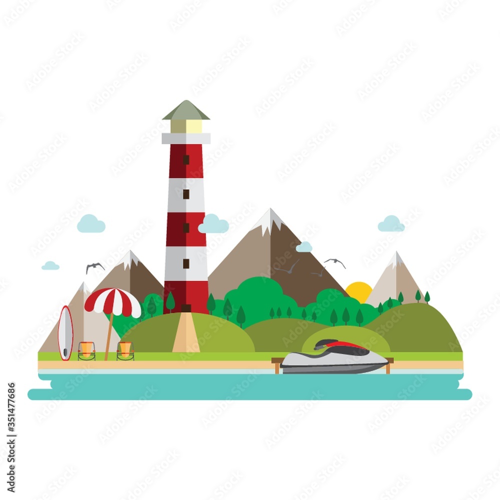 beach landscape beach landscape