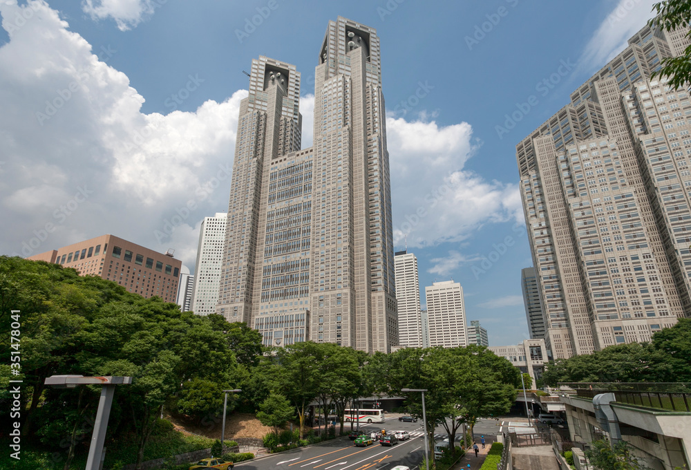 新宿西口周辺の景観