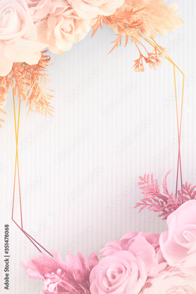 custom made wallpaper toronto digitalFrame with flowers