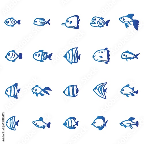 Collection of fishes