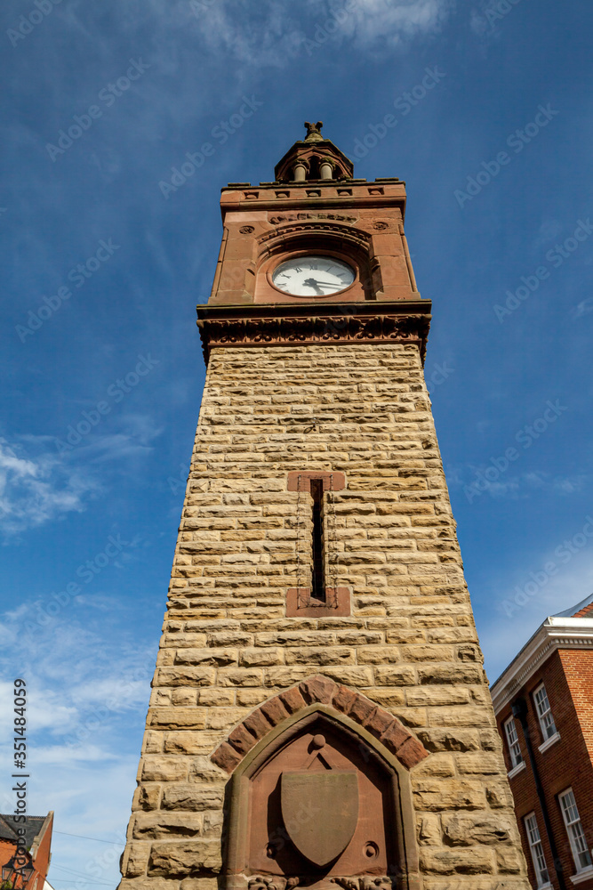 Clock Tower in Ormskirk