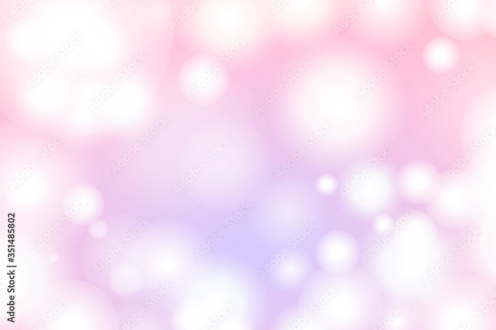 Purple bokeh patterned background illustration