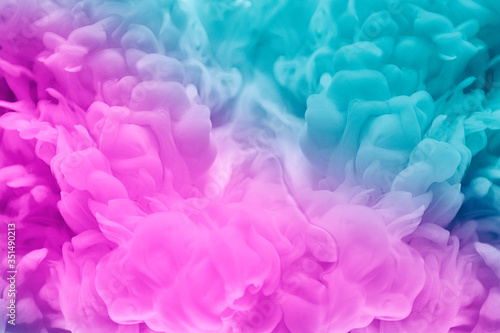 Abstract colorful smoke background illustration