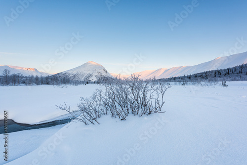 Khibiny mountains near Kirovsk, Murmansk region, Russia © zhuxiaophotography