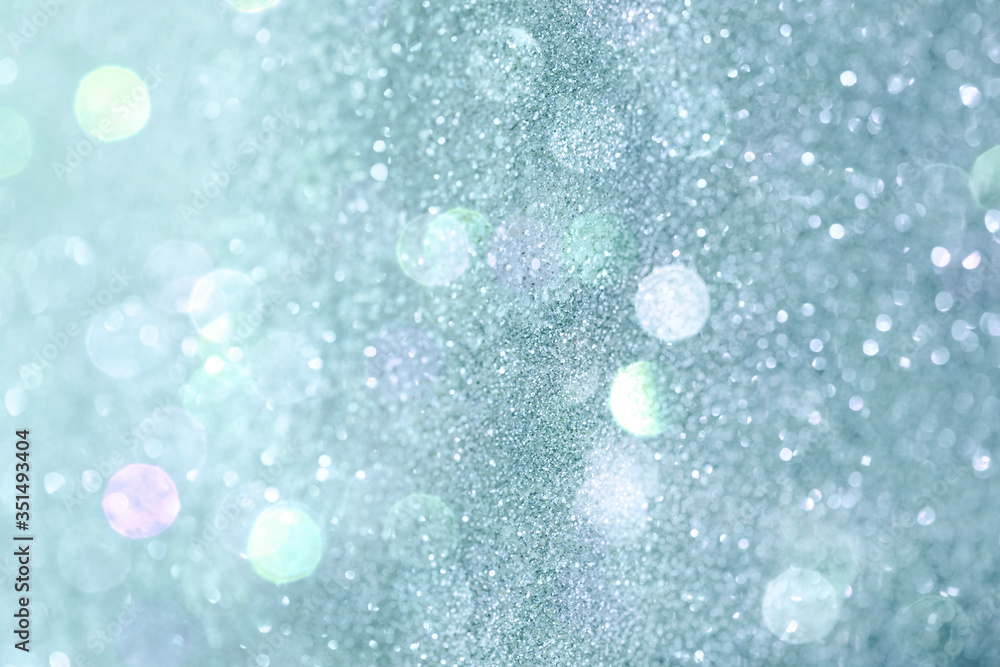 Blue shiny glitter textured background Blue shiny glitter textured background