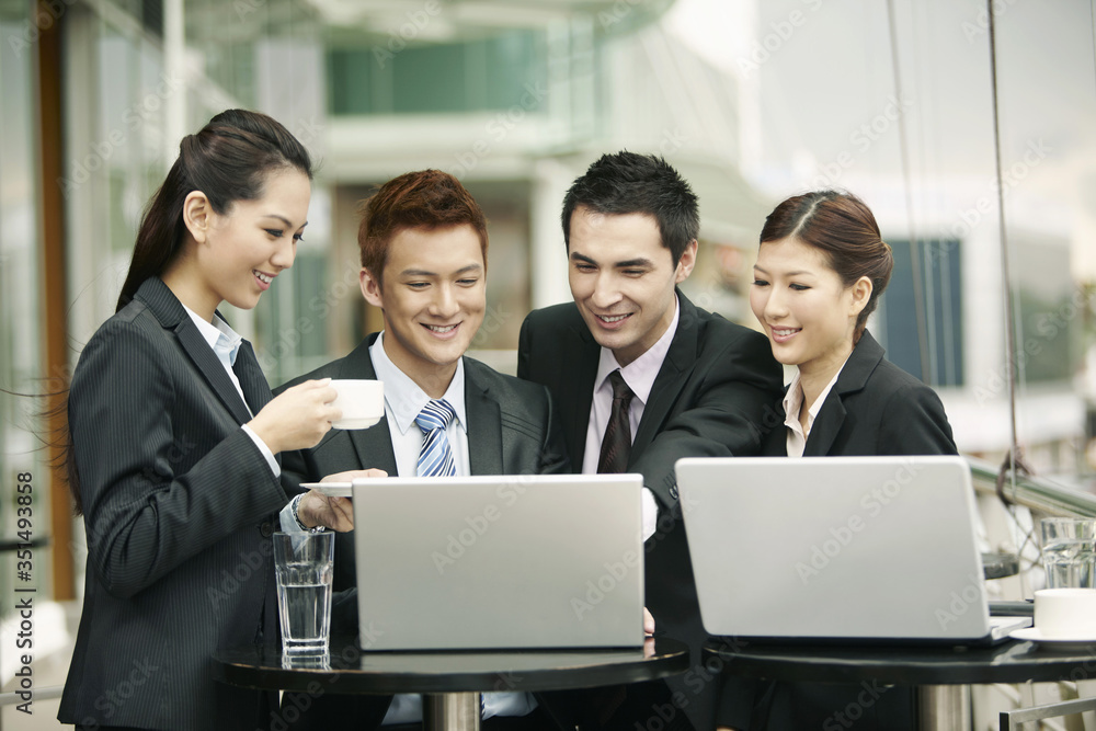 Business people having discussion Business people having discussion