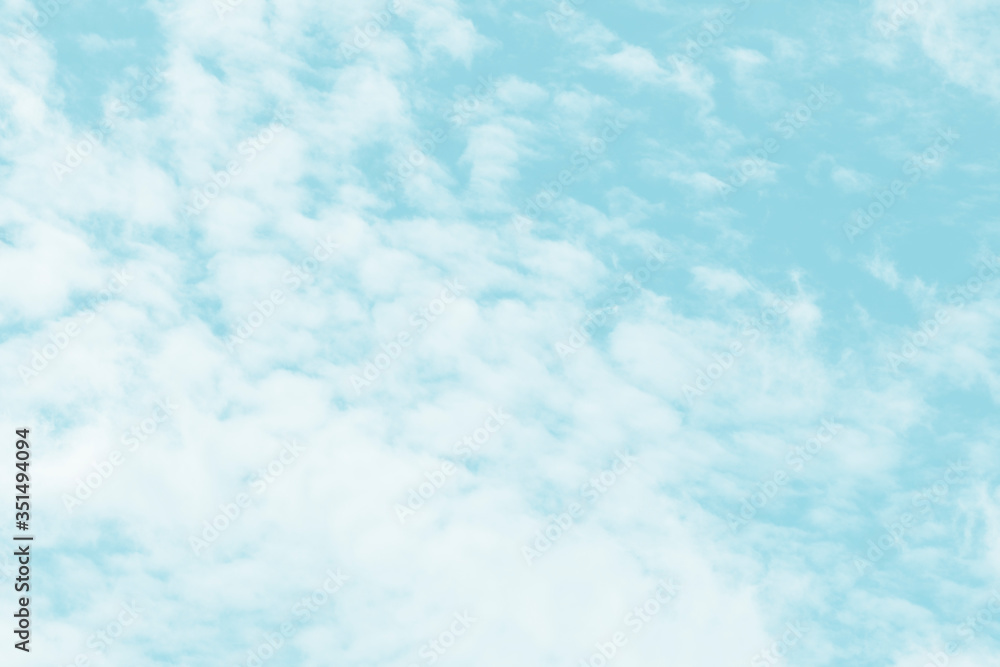 Obraz premium Clouds in a blue sky background