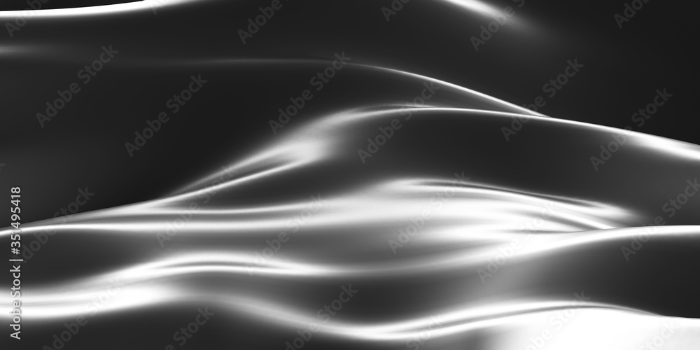Metallic abstract wavy liquid background Metallic abstract wavy liquid background