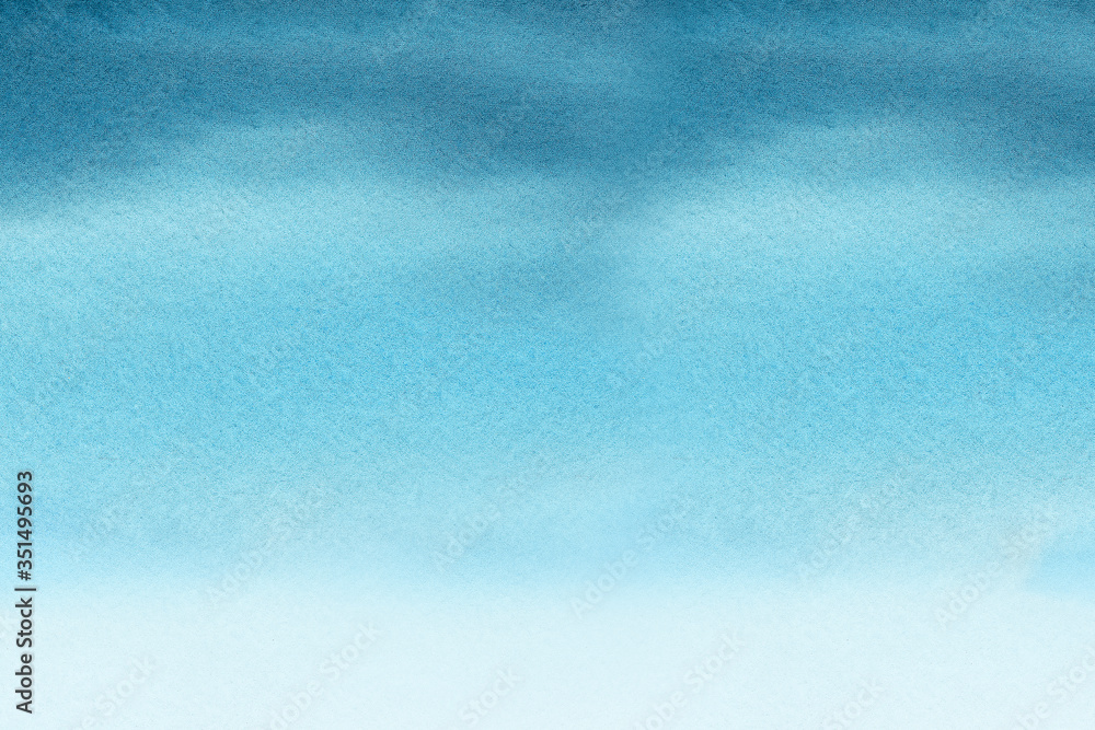 Obraz premium Watercolor textured blue background