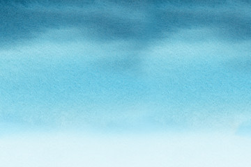 Watercolor textured blue background