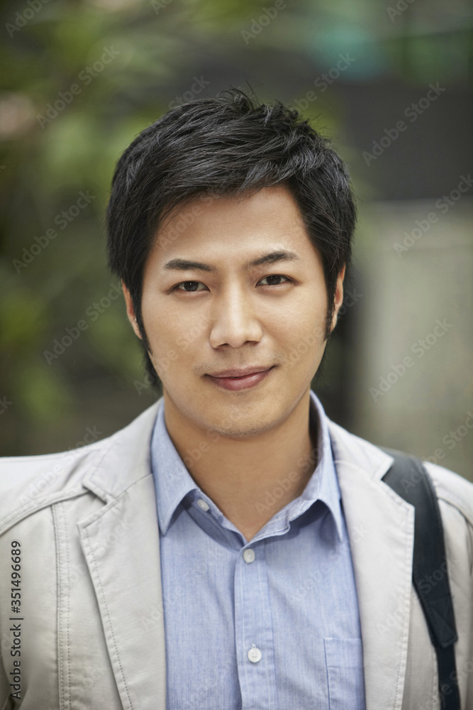 Businessman smiling at the camera Businessman smiling at the camera