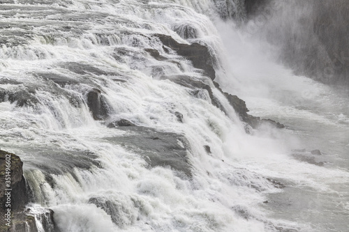 Fototapeta Naklejka Na Ścianę i Meble -  Majestic Gullfoss waterfall in Iceland